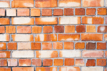 Texture of brick wall background.