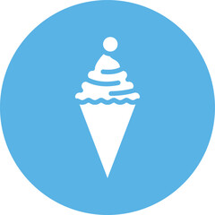 ice cream Vector Icon
