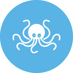 Octopus Vector Icon

