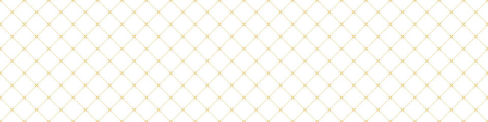 Fototapeta premium Seamless geometric pattern of diagonal lines and elements of oriental ornament. Flat style.