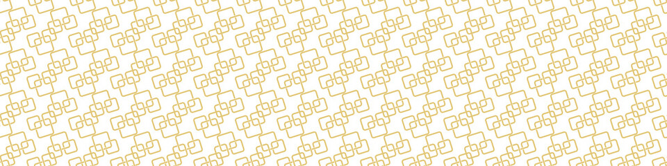 Seamless ornament. Golden pattern for backgrounds, banners, advertising and creative design. Flat style.