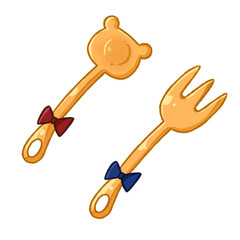 SPOON and FORK