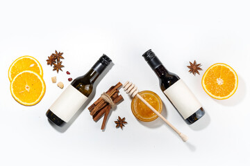 Obraz premium Mulled wine ingredients