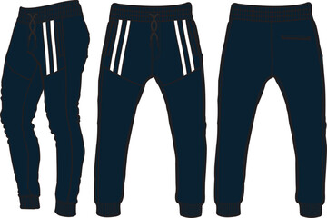 Jogger, Sport suits design template, sweat pant, jogging