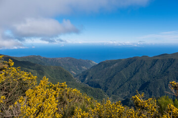 Fototapeta premium Ausblick vom Miradouro do Rabacal
