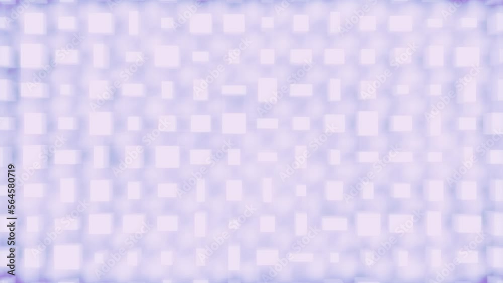 Wall mural affectionate pink 3d cubes random - abstract graphic backdrop - loop video