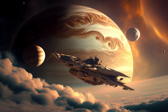 "Dragon" heading Jupiter