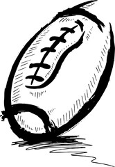Doodle of Rugby ,vector illustration