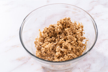 Apple oatmeal cookies
