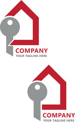 Facility-Management locksmith Real Estate Logo 