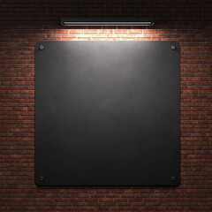 Fototapeta premium Blank signboard shop mockup
