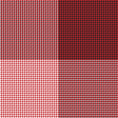 Red Minimal Plaid textured Seamless Pattern