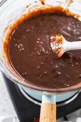 Caramel fudge