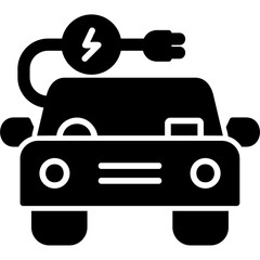 Electric Car Icon