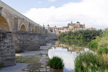 Puente Romano, Roman Bridge, Mezquita de Córdoba, Andalusia, Spain