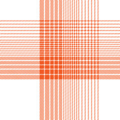Orange Minimal Plaid textured Seamless Pattern