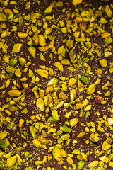 Chocolate pistachio fudge