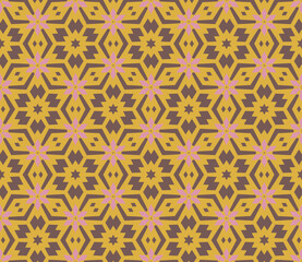 Geometric pattern. Seamless vector background. Ethnic graphic design