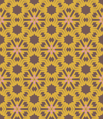 Geometric pattern. Seamless vector background. Ethnic graphic design