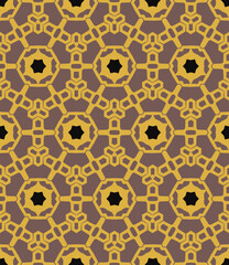 Geometric pattern. Seamless vector background. Ethnic graphic design