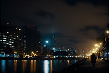 Fototapeta na wymiar City skyline