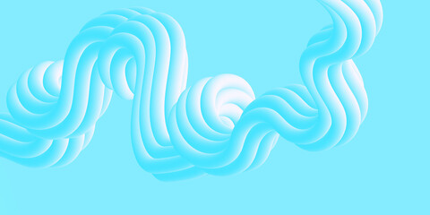 Fototapeta na wymiar Abstract modern and seamless retro curved blue fluid background with wave lines for wallpaper, cover, card, template, decoration and design. 