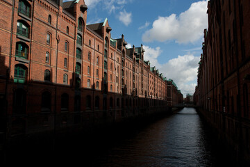 Naklejka premium Speicherstadt Hamburg