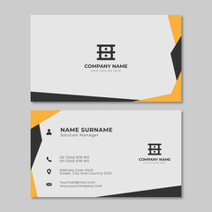 modern creative and clean business card template