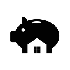 Pig and Home Icon