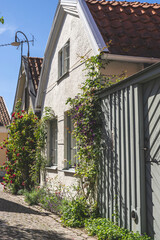 old street in the town