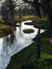 Fluss in der Natur