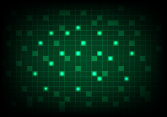 Obraz premium Abstract backgrounds digital pixel grid network firewall futuristic technology security vector illustration