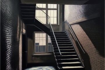 Low Angle View Of Staircase In Building