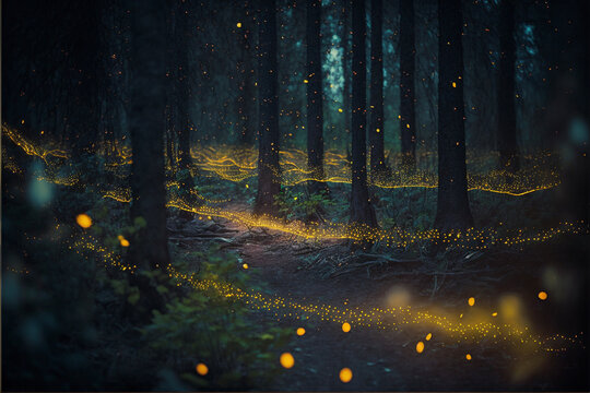 Firefly Forest Images – Browse 9,636 Stock Photos, Vectors, and Video |  Adobe Stock