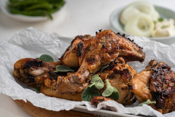 roasted chicken for dinner