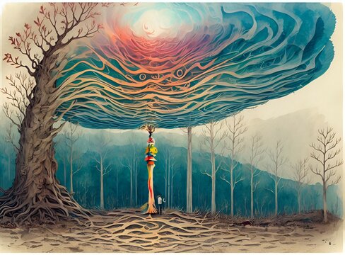 Paradoxical landscape
