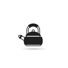 kettle icon on white background