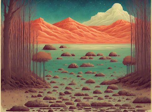 Paradoxical landscape