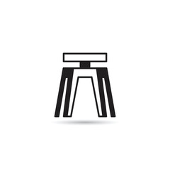 stool icon vector illustration