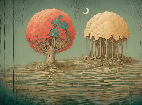 Paradoxical landscape