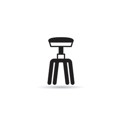 stool icon vector illustration