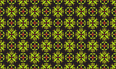 Seamless pattern for curtains, bedsheets, pillow cover designs, and other textile industry