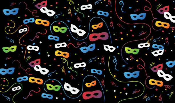 maschere di carnevale, festa, festeggiamento