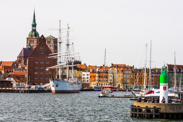 Hafen der Hansestadt Stralsund
