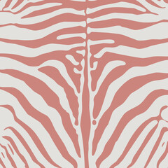 Abstract detailed illustration of pink  animal zebra print on pastel grey background - 564653710