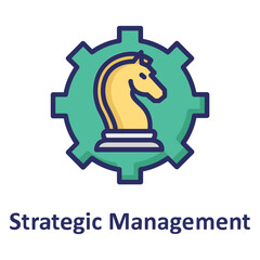 Business technology, management Vector Icon which can easily modify or edit

