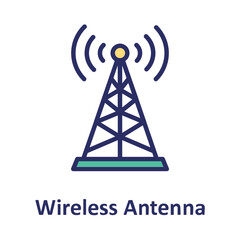 Signals, wifi antenna, Vector Icon Fully Editable 