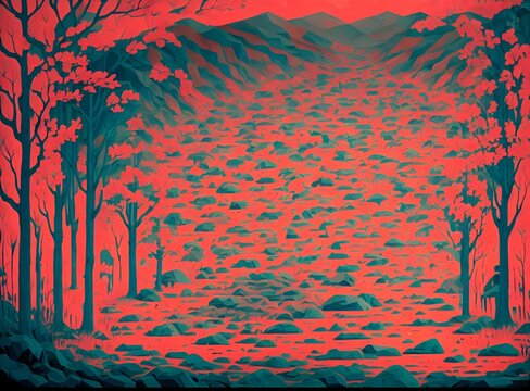 Paradoxical landscape