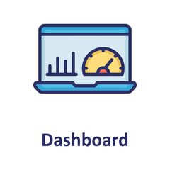 Dashboard, data Vector Icon which can easily modify or edit
