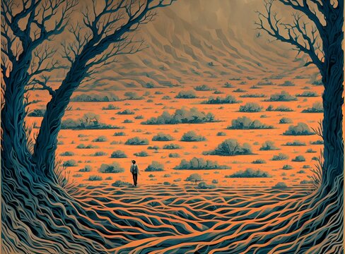 Paradoxical landscape